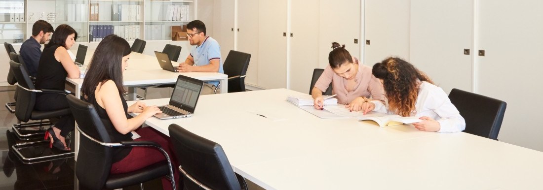 COFICAB colleagues working in a meeting room
